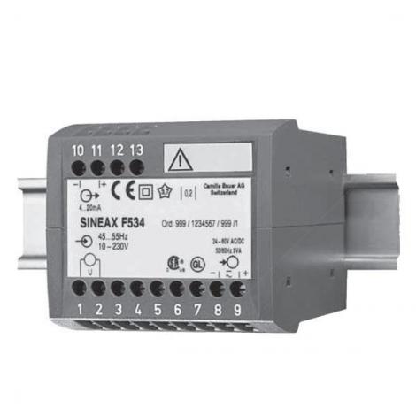 SINEAX F534 Series Frequency Transducers